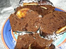 Ciasto kakaowo-piernikowe z delicjami