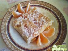 Ciasto z mandarynkami i kokosem 