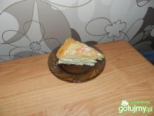 Ciasto z masą kokosowo-migdałową.