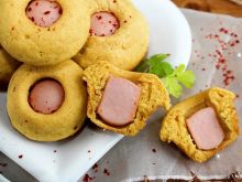 Corn Dog Muffins - kukurydziane muffinki z parówką
