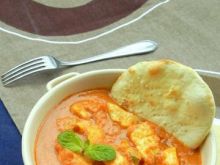 Curry pomidorowe z rybą