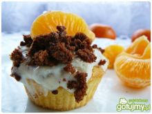 Cynamonowe cupcakes z mandarynkami