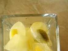 Cytrynowe i limonkowe kostki lodu 