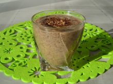 Czekoladowy deser - mus z nasionami chia