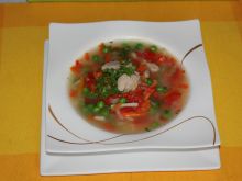 Delikatna zupa z indyka 