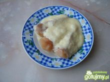Deser z gruszek w sosie waniliowym