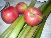 Dżem rabarbarowo-jabłkowy