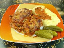 Filety rybne w ziołowym sosie pomidorowym