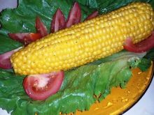 Gotowana kolba kukurydzy