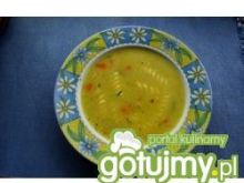 Groszkowa zupa wiosenna