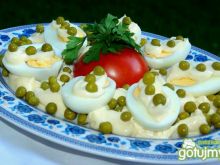 Jajka z Majonezem i Groszkiem