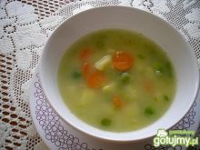 Jarzynowa zupa z kaszą jaglaną