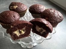 Kakaowe muffinki z kremem mascarpone 