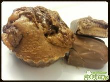 Kakaowe muffiny z batonem Mars