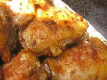 Kawałki kurczaka marynowane z grilla