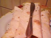 Kebaby w tortilli