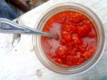 Konfitura pomidorowa z chilli i imbirem