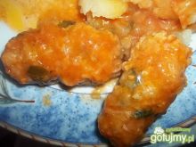 Kotleciki z ryżem w sosie pomidorowym