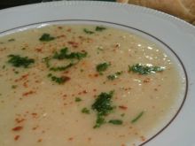 Kremowa zupa z białej fasoli 