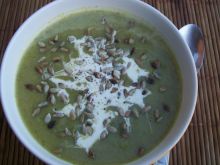 Kremowa zupa z brokuła