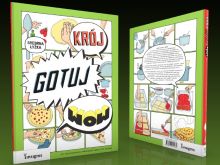 "Krój, gotuj, wow" - komiksowa książka kucharska