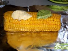 Kukurydza z masłem (czosnkowym)
