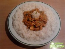 Kurczak curry w jogurcie i śmietanie