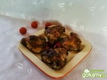 Kurczak marynowane w gorczycy i czosnku