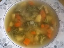 Lekka zupa brokułowa