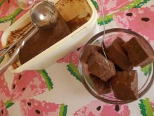 Lody czekoladowe z aquafaby