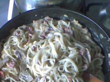 Makaron - spaghetti a'la Carbonara