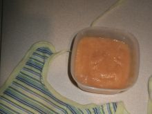 Marchewkowo-jabłkowa papka ryżowa dla maluszka