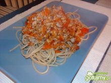 Mięsno - warzywne spaghetti