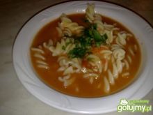Moja zupa pomidorowa ze świderkami