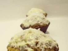 Muffinki kokosowe w białej czekoladzie