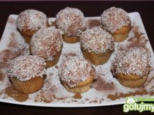 Muffiny cytrynowe w polewie czekoladowej