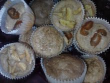 Muffiny w różnych smakach