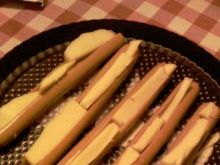 Parówki nadziewane żółtym serem