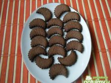Półkruche ciasteczka kakaowe