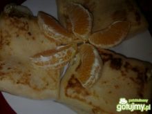 Pomarańczowe naleśniki z serem 