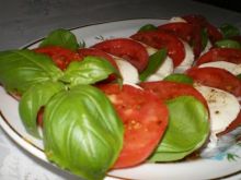 Pomidory z mozarellą