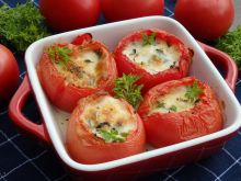 Pomidory zapiekane z mozzarellą 