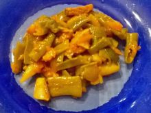 Potrawka curry z fasolą szparagową 