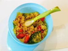 Potrawka ryżowa z warzywami (danie dla maluszka)