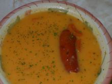 Pyszna zupa pomidorowa z ryżem :)