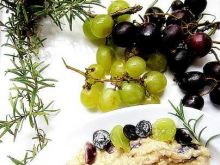 Risotto z winogronami