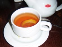 Rozgrzewająca herbata z imbirem