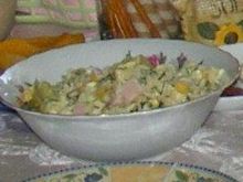 Sałatka z makaronu ryżowego