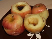 Slodkie jablka na parze