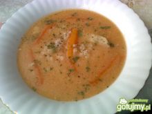 Śmietanowo-pomidorowa zupa jarzynowa